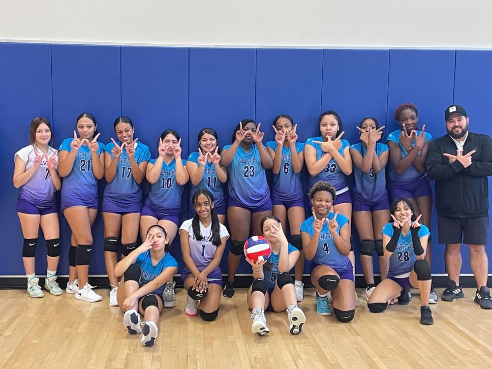 Girls volleyball team